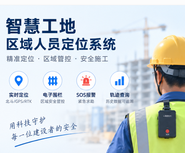 智慧工地区域人员定位系统解决方
